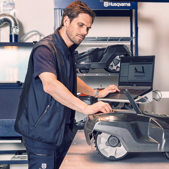 Husqvarna AUTOMOWER® Winter Servicing at Balmers GM