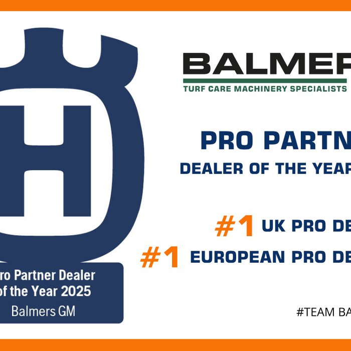 We're Husqvarna's Number 1 Pro Dealer in the UK & Europe!