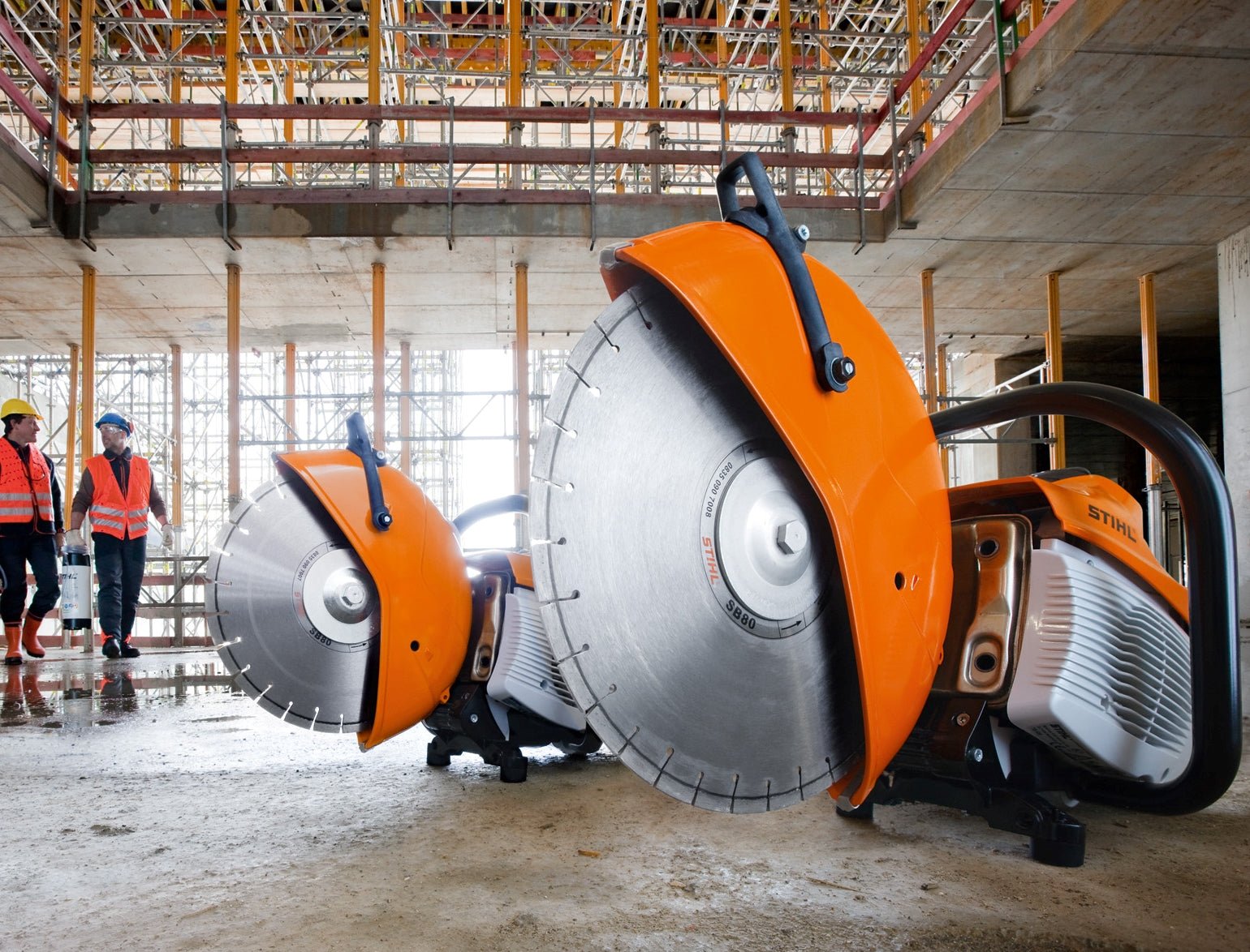 The technology of Stihl Stone-Saws