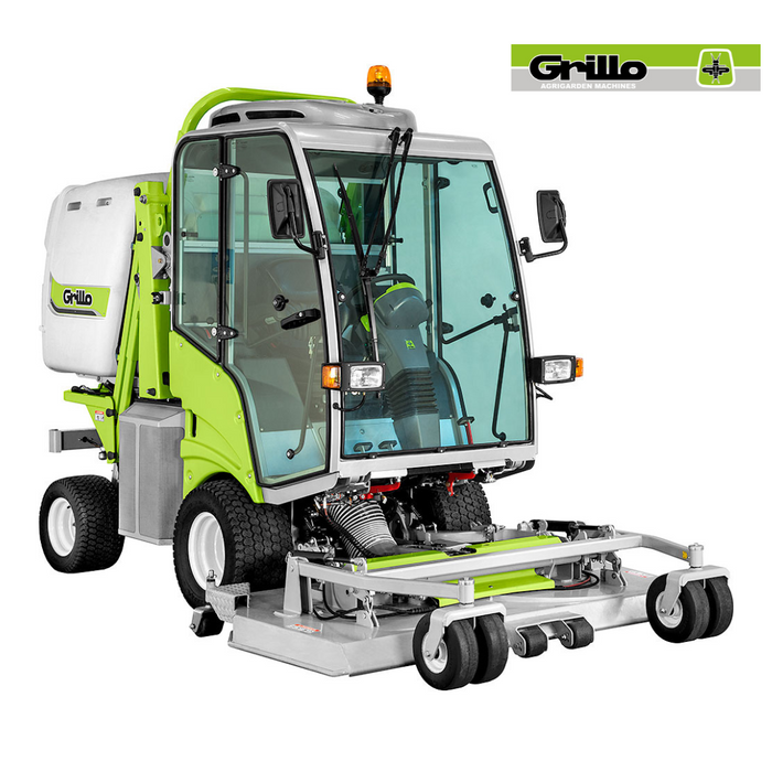 Grillo FD 2200TS 4WD Hydrostatic Out-Front Mower with 155cm Cutter Deck and Mulching Kit