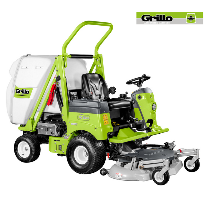 Grillo FD 500 Hydrostatic Out-Front Ride-On Mower with Collection