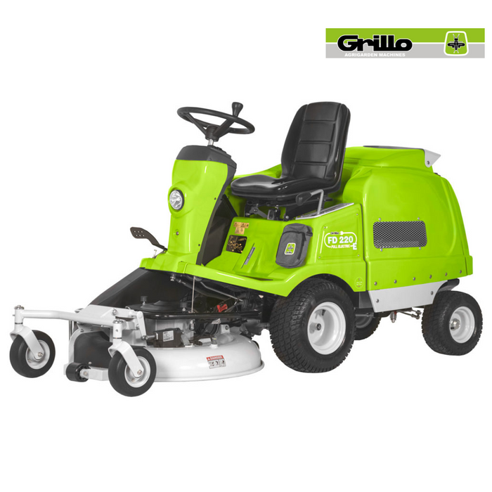 Grillo FD 220E Electric Ride-On Lawn Mower