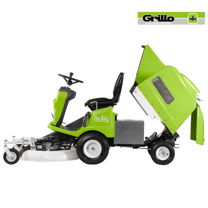 Grillo FD 220E Electric Ride-On Lawn Mower