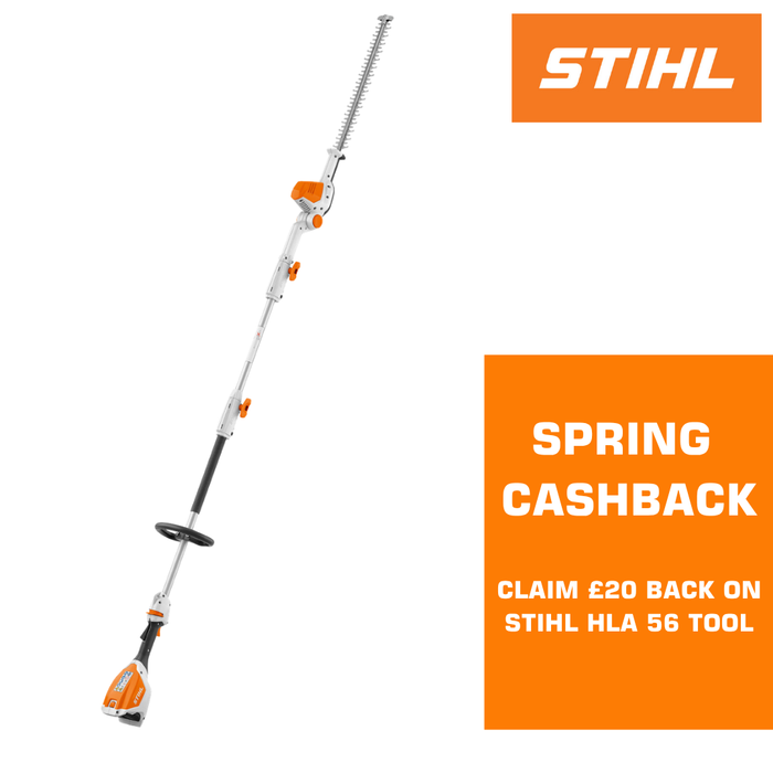 Stihl HLA 56 Long-Reach Battery Hedge Trimmer - AK System