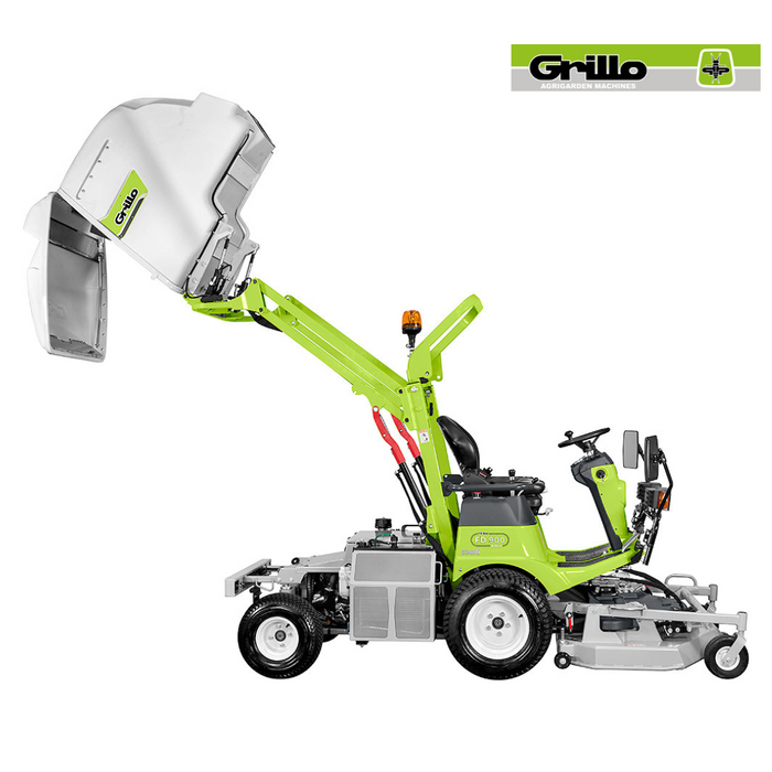 Grillo FD 900 4WD Hydrostatic Out-Front Ride-On Mower with Collection