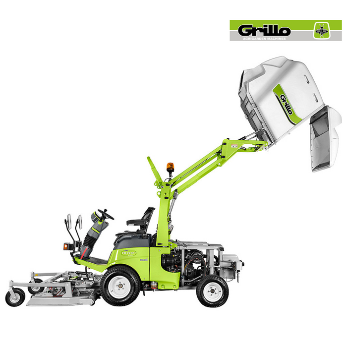 Grillo FD 2200TS 4WD Hydrostatic Out-Front Mower with 155cm Cutter Deck and Mulching Kit