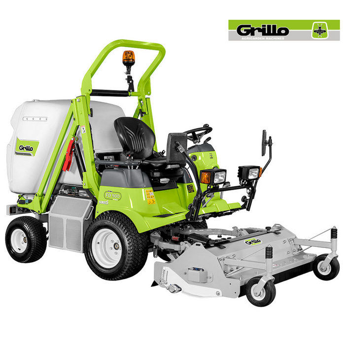 Grillo FD 900 4WD Hydrostatic Out-Front Ride-On Mower with Collection