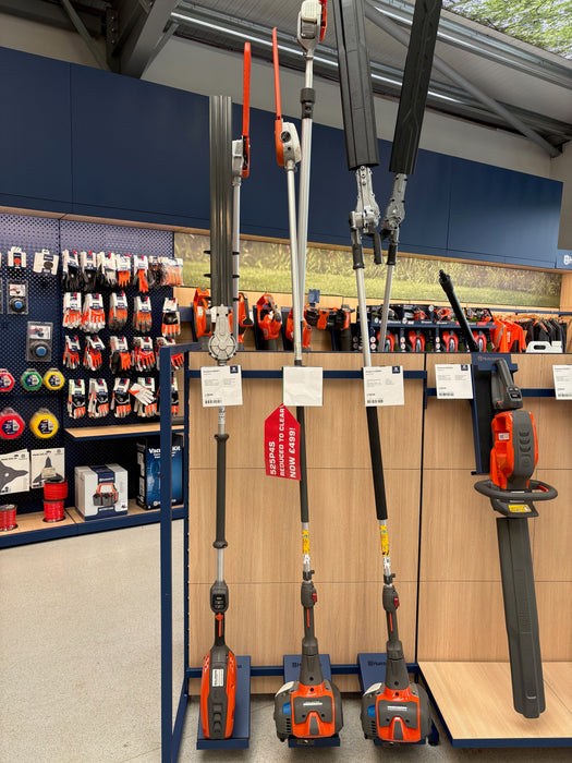 NEW / Ex-Display Husqvarna 525P4S petrol pole pruner - reduced to clear