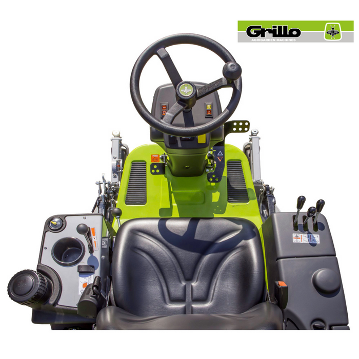 Grillo FD 500 Hydrostatic Out-Front Ride-On Mower with Collection