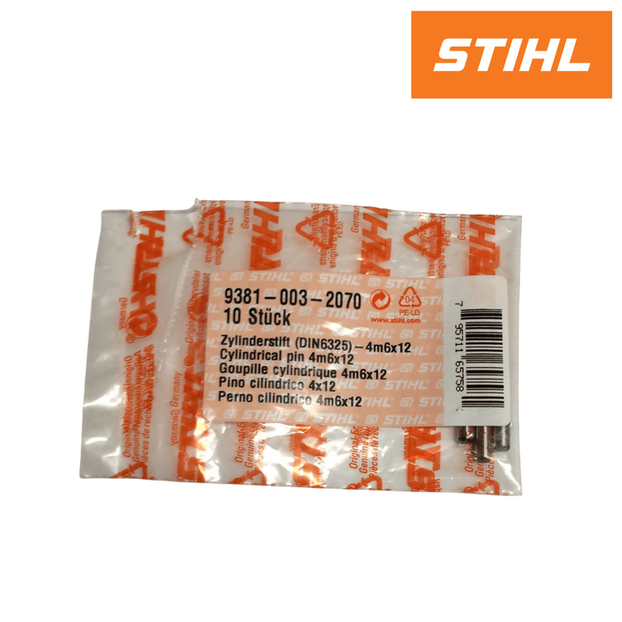 Stihl Cylindrical Pin 9381 003 2070