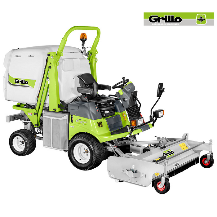 Grillo FD 2200TS 4WD Hydrostatic Out-Front Mower with 155cm Cutter Deck and Mulching Kit