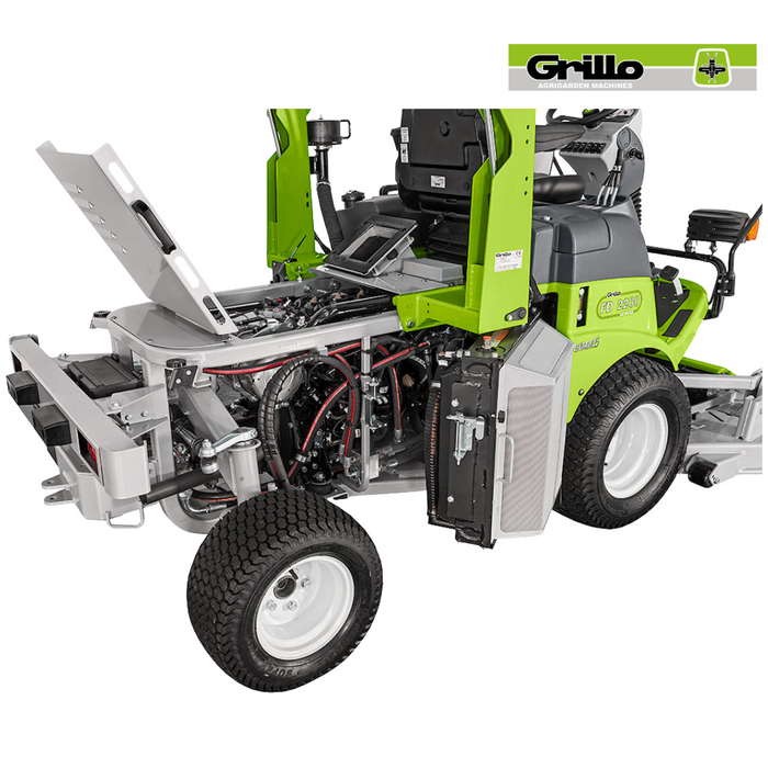 Grillo FD 2200 4WD Hydrostatic Out-Front Mower with Collection