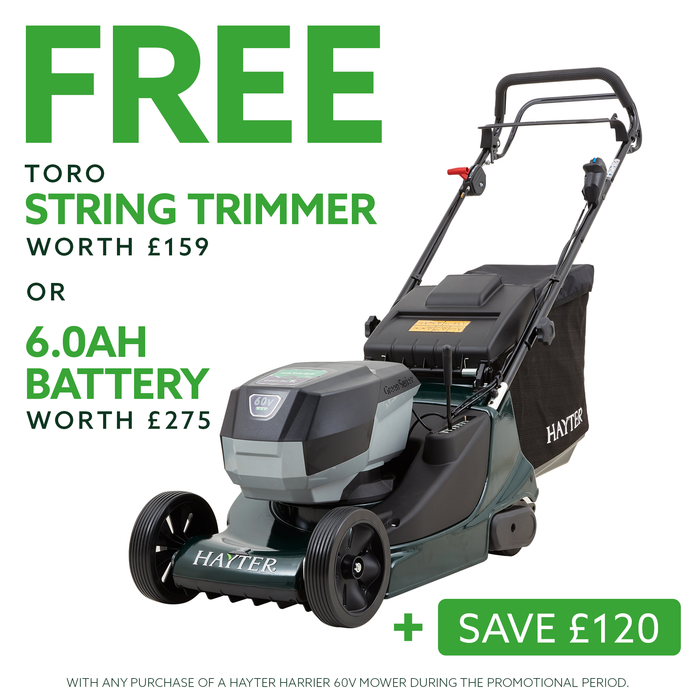 Hayter Harrier 41 Battery Mower (60V) - Self Propelled