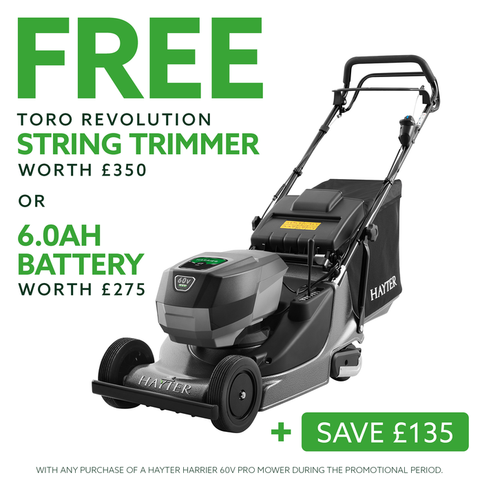 Hayter Harrier 41 PRO Battery Mower (60V) - Self Propelled