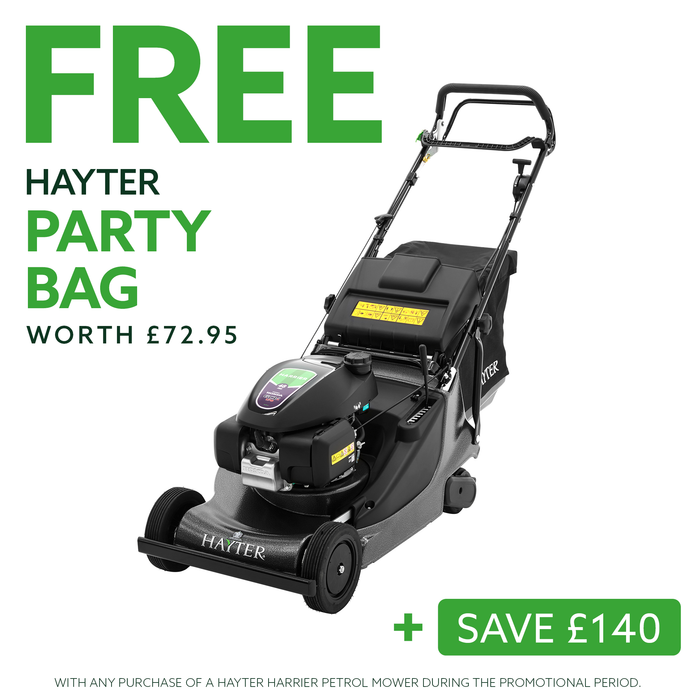 Hayter Harrier 48 PRO Petrol Mower - Self Propelled with Blade Brake Control