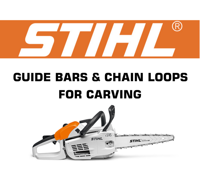 Stihl Guide Bars & Chain Loops for Carving