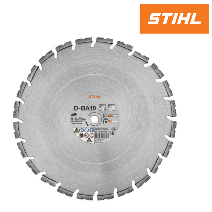 Stihl D-BA10 Diamond Cutting Wheel for All-Purpose Use