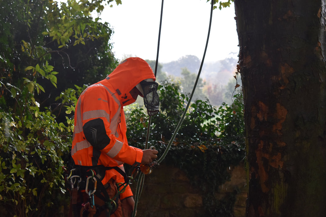 Harkie Hi-Vis Defiance Jacket in Orange