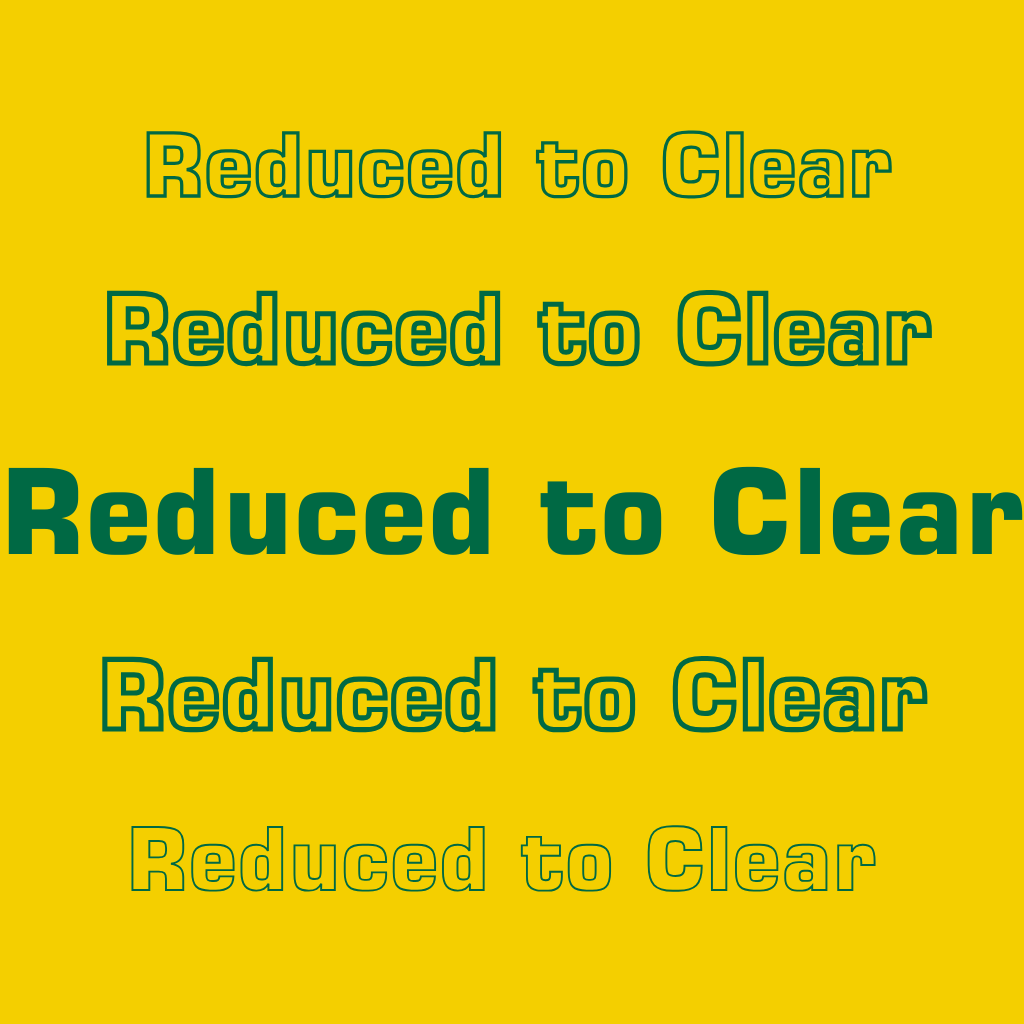 Reduced To Clear