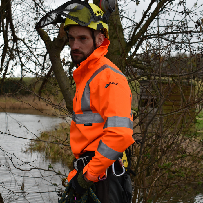 Harkie Hi-Vis Forestry 2 Smock in Orange