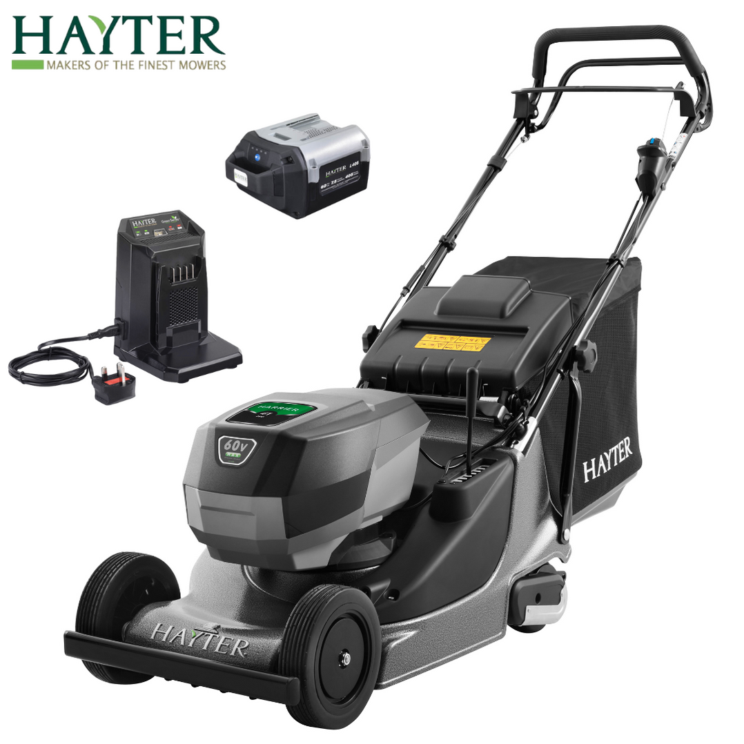 Hayter Harrier 41 PRO Battery Mower (60V) - Self Propelled — Balmers GM