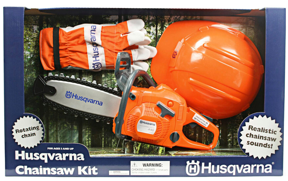 Husqvarna Toy Chainsaw & PPE Kit