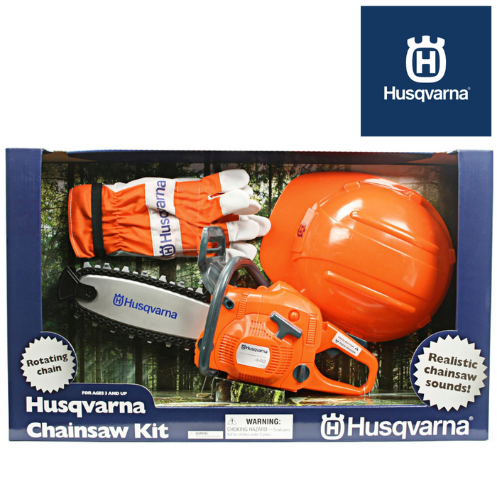 Husqvarna Toy Chainsaw & PPE Kit