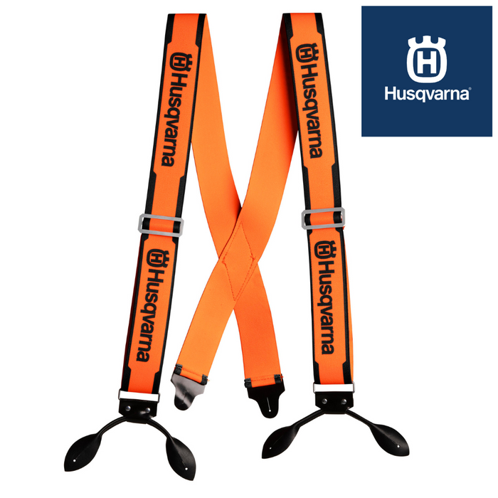 Husqvarna Braces with Leather Hooks