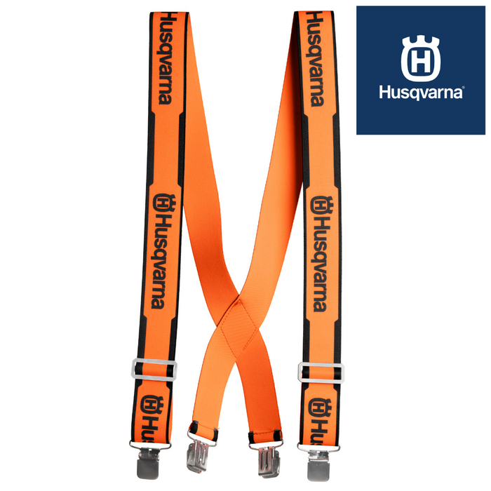 Husqvarna Braces with Metal Clips