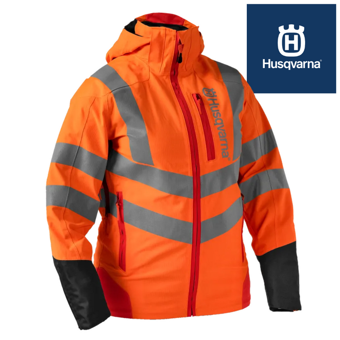 Husqvarna Rain Jacket Vent Hi-Viz - Technical Womens