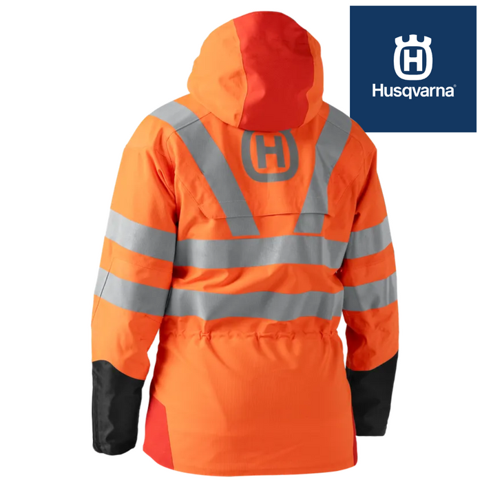 Husqvarna Rain Jacket Vent Hi-Viz - Technical Womens