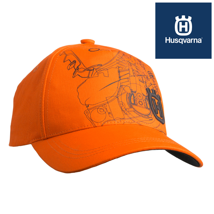 Husqvarna Xplorer Cap Pioneer Saw - Orange