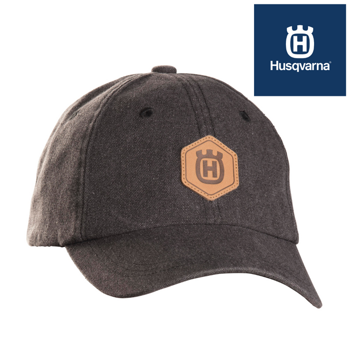 Husqvarna Xplorer Cap - Granite Leather Patch