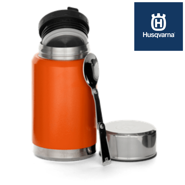 Husqvarna Xplorer Insulated Food Can With Spoon - 0.6L