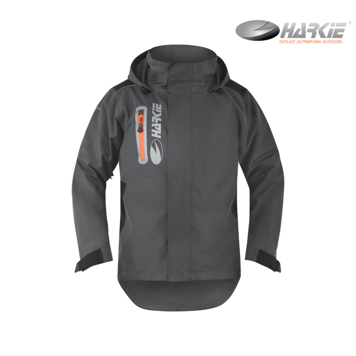 Harkie Defiance Jacket in Grey/Black