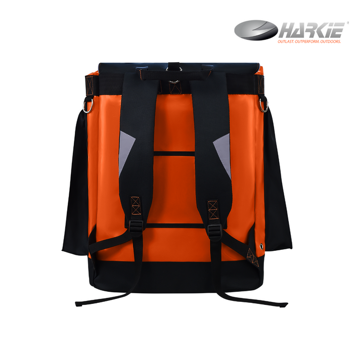 Harkie Sentry Rope Bag in Orange