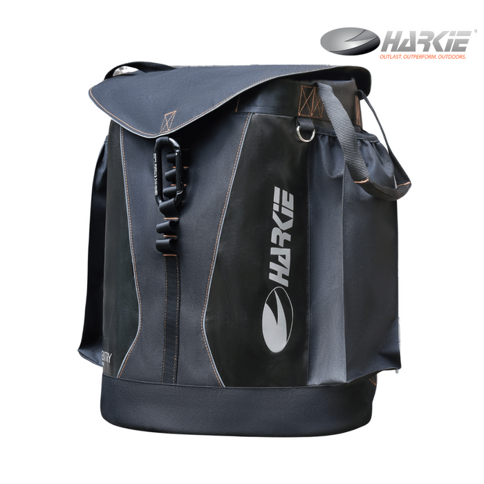 Harkie Sentry Rope Bag in Black