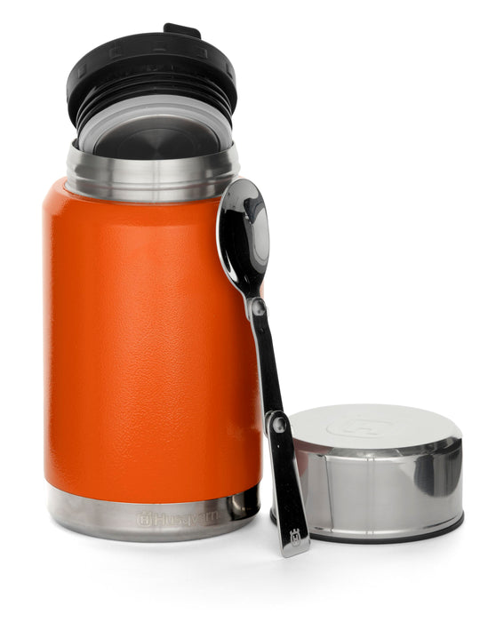 Husqvarna Xplorer Insulated Food Can With Spoon - 0.6L