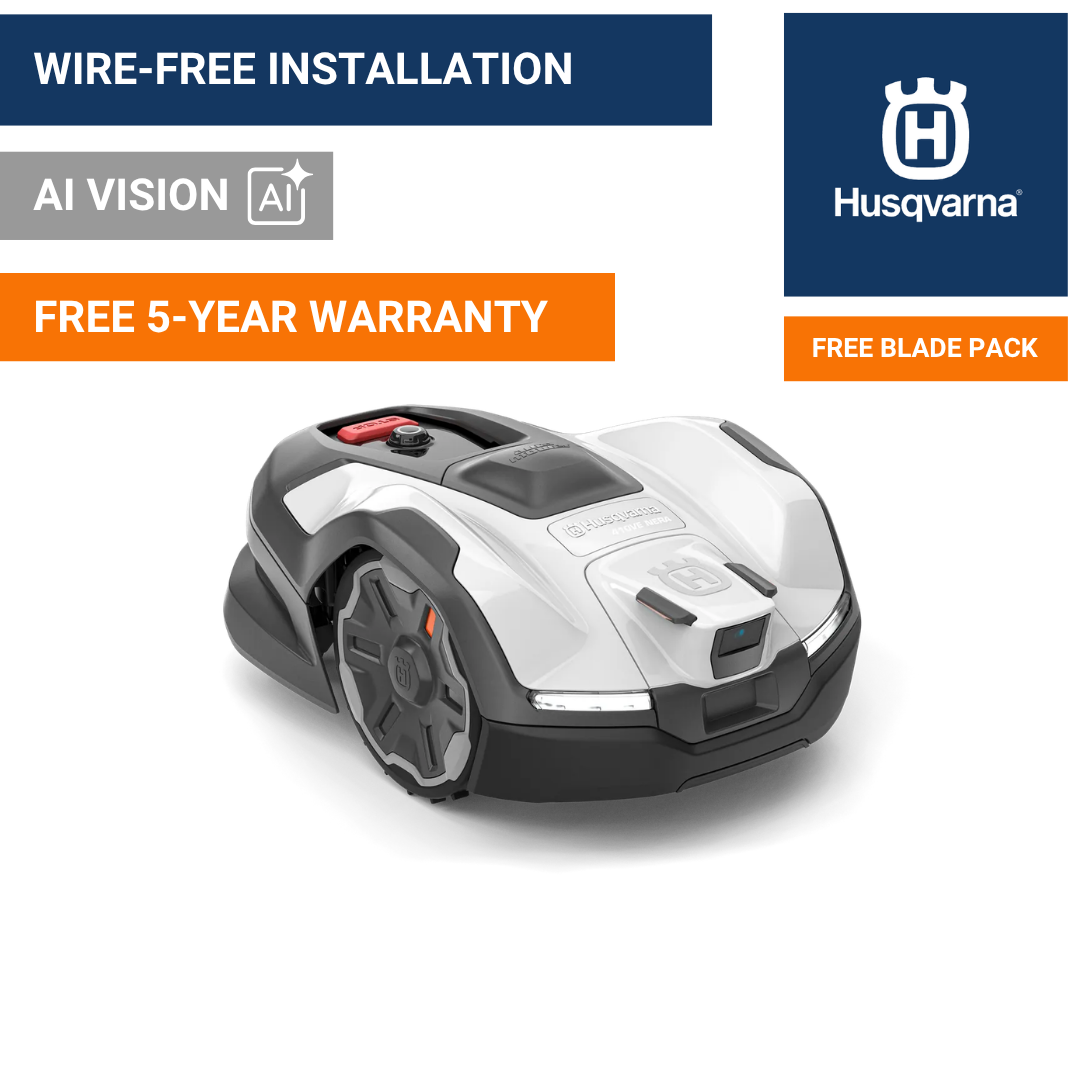 Husqvarna Automower® 410VE NERA - Wire Free & AI Vision