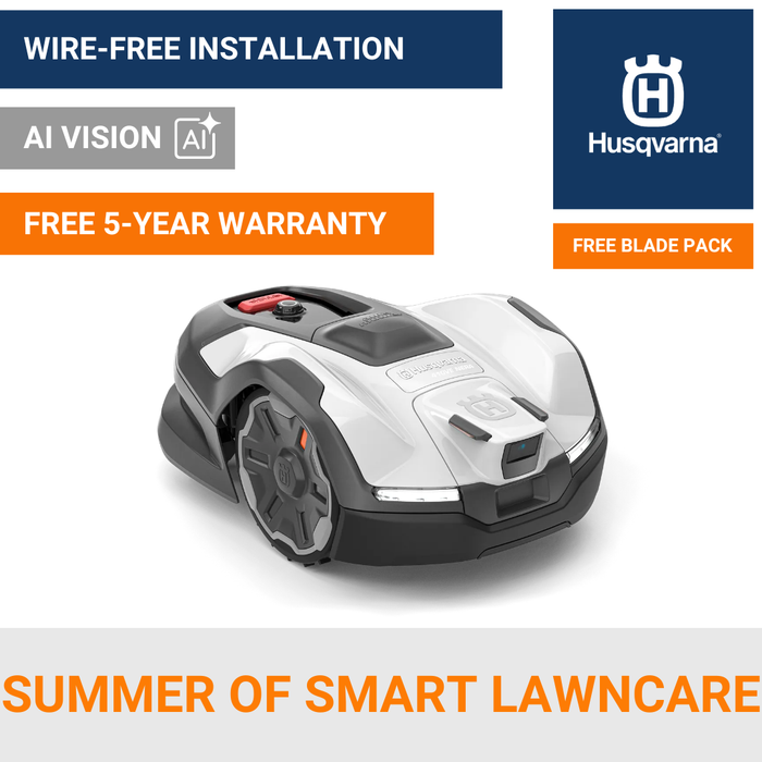 Husqvarna Automower® 410VE NERA - Wire Free & AI Vision