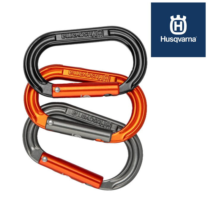 Husqvarna Mini Carabiners (3 Pack)