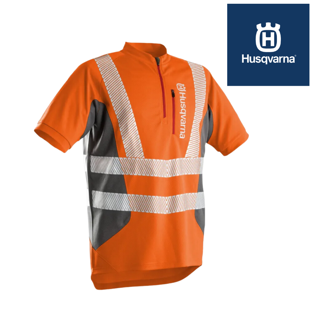 Husqvarna Technical Hi Vis T Shirt Balmers GM husqvarna-technical-hi-vis-t-shirt-balmers-gm