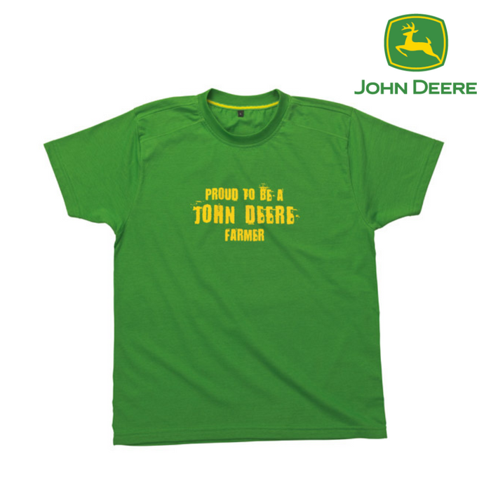 John Deere T-Shirt - Proud to be a John Deere Farmer