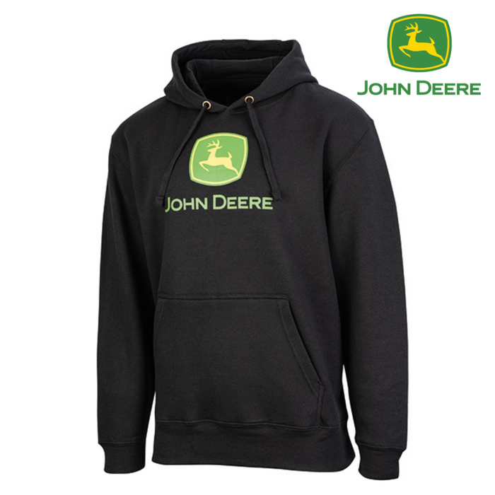 John Deere Hoody - Black