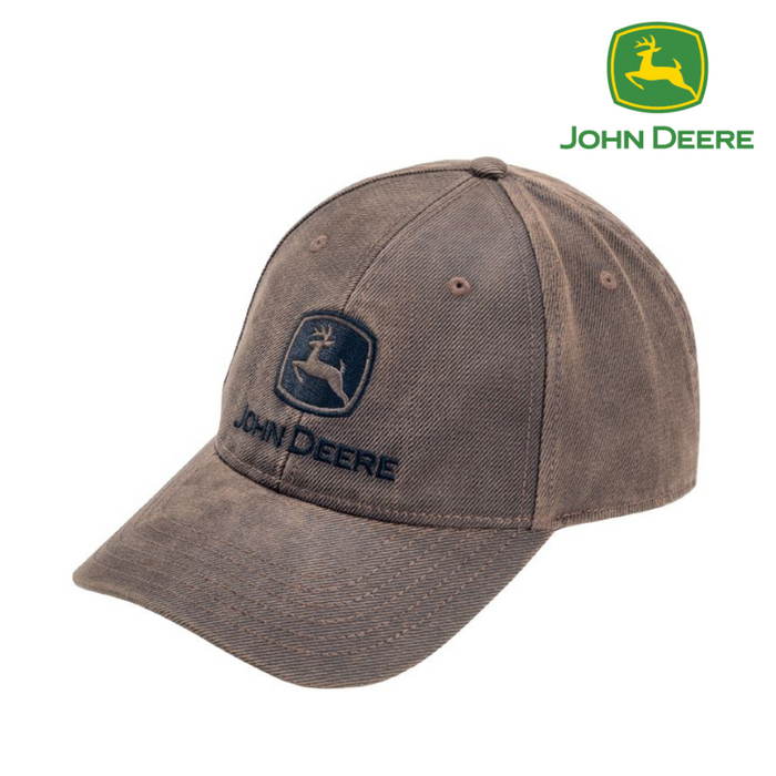 John Deere Adults Cap - Oilskin