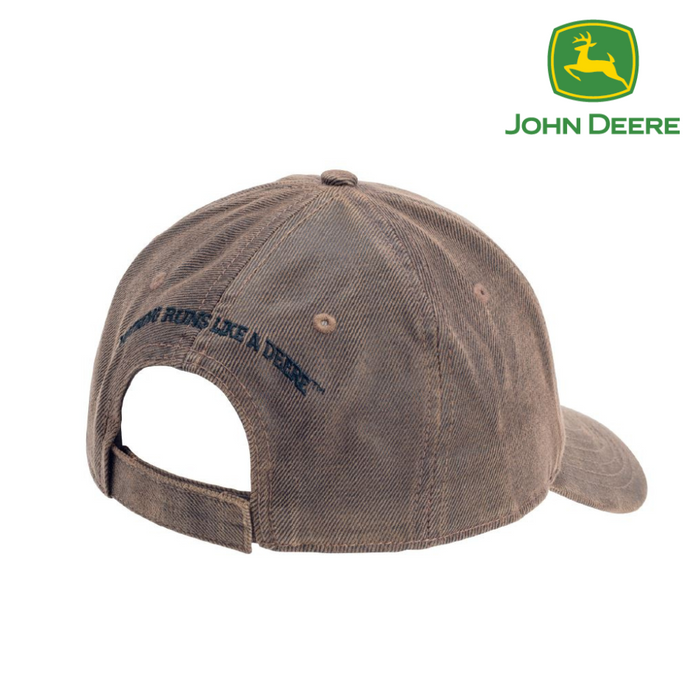 John Deere Adults Cap - Oilskin