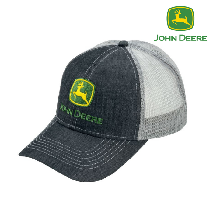 John Deere Adults Cap - Denim Trucker