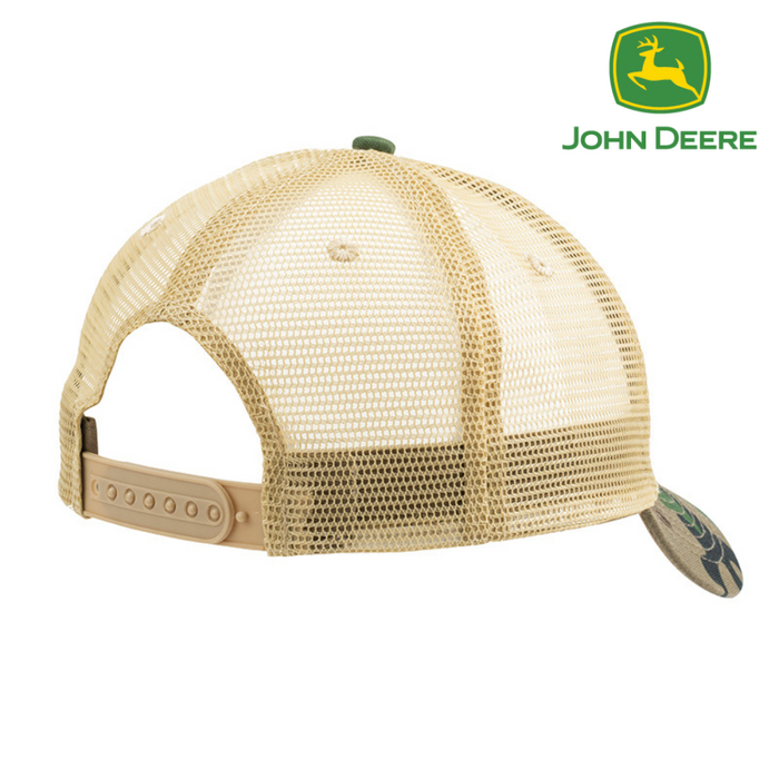 John Deere Adults Cap - Camo Trucker