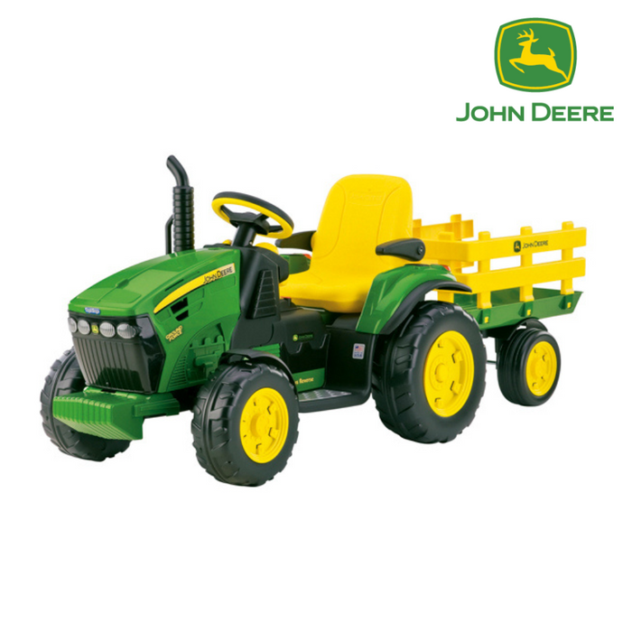 John Deere Ground Force Tractor & Trailer