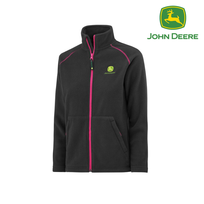 John Deere Field Fleece Jacket - Pink